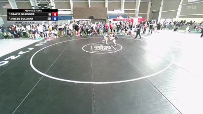110 lbs Semifinal - Gracie Gardiner, Uintah Wrestling vs JaeCee Sullivan, Sanderson Wrestling Academy