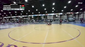 190 lbs Semifinal - Carter Zink, Bison Wrestling Club vs Hugh Meyer, Dickinson Wrestling Club
