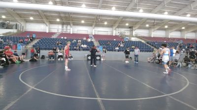 144 lbs Maddax Hacking, Utah Black vs Joel Magana, Wyoming Brown