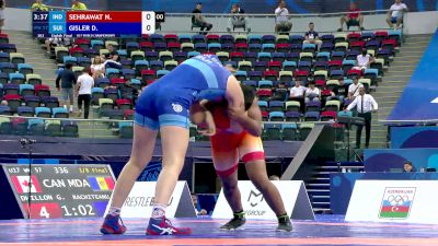 57 kg 1/8 Final - Nikita Sehrawat, India vs Delia Gisler, Switzerland