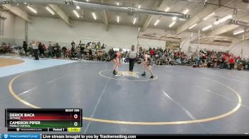 138 lbs Cons. Round 1 - Cameron Piper, Pueblo Central vs Derick Baca, Skyview