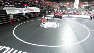 165 lbs Quarters - David Daniels vs Alexander Andre