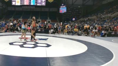 125 lbs Champ. Rd Of 128 - Malia Griffin, Texas vs Ava Lemasters, West Virginia