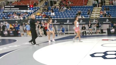 125 lbs Champ. Rd Of 128 - Maddie Ngo, Massachusetts vs Breezy Johnston, Colorado