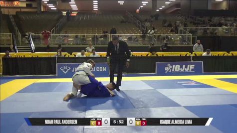 Isaque Almeida Lima vs Noah Paul Andersen 2025 Pan Jiu Jitsu IBJJF Championship