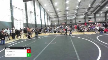 58 lbs Quarterfinal - Zayden Cross, Independent vs Levi Launit, Mat Demon WC