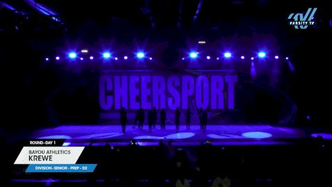Bayou Athletics - KREWE [2024 L2.2 Senior - PREP - D2 Day 1] 2024 CHEERSPORT National All Star Cheerleading Championship