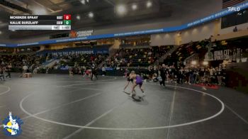 130 lbs Champ. Round 1 - Kallie Burzlaff, Central DeWitt vs Mckenzie Spaay, Hortonville