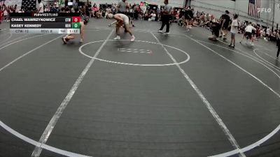 88 lbs Round 3 (6 Team) - Chael Wawrzynowicz, CTWHALE vs Kasey Kennedy, Revival