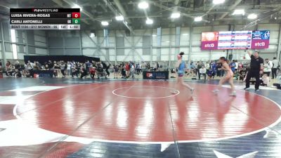 U17 Women - 65 lbs Champ. Round 1 - Luisa Rivera-Rosas, MT vs Carli Antonelli, OK