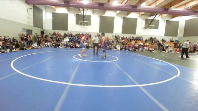 Boys 152 lbs Champ. Round 1 - Alias Raby, Anderson Boys vs Ronald Downing, Shasta Boys