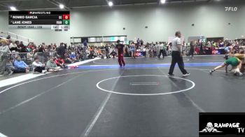 138 lbs Quarterfinal - Lane Jones, Bobcat WC vs Romeo Garcia, Garden City