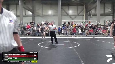 190 lbs Quarterfinal - Ryckert Cole, Paola vs MacAllistair Chambers, Salina