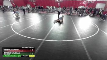 143-152 lbs Round 1 - Brynlee Vaughan, Wisconsin vs Anna Hackbarth, Sussex Sabercats Wrestling Club