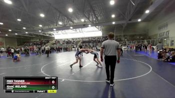 132 lbs Cons. Round 3 - Mike Tanner, Green Canyon Wrestling vs Isaac Ireland, Empire