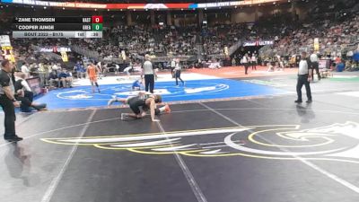 Cons. Round 3 - Cooper Junge, Gretna East vs Zane Thomsen, Hastings