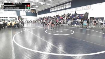 110 lbs Champ. Round 1 - Alejandra Suarez, South Hills vs Mia Hernandez, Oak Hills