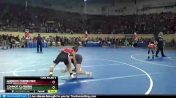 112 lbs Cons. Round 2 - Connor Claborn, Marlow Outlaw Wrestling vs Andrew Permenter, Cache Wrestling Club