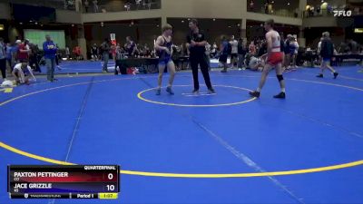 150 lbs Cons. Round 3 - Kasen McAffrey, OK vs Joshua Kerr, KS