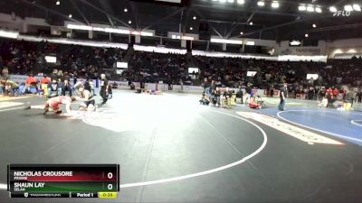 175 lbs Cons. Round 5 - Shaun Lay, Selah vs Nicholas Crousore, Prairie