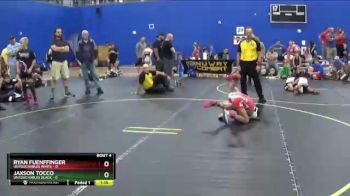 67 lbs Round 2 (6 Team) - Ryan Fuenffinger, Untouchables White vs Jaxson Tocco, Untouchables Black