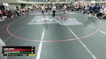 285 lbs Finals (8 Team) - Luke Spires, Liberty vs Thomas Paquette, Bemidji