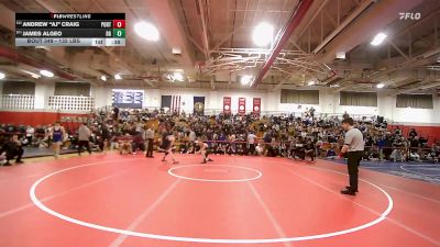 132 lbs Consolation - Andrew "AJ" Craig, Portsmouth vs James Algeo, Bishop Guertin