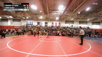 132 lbs Consolation - Andrew "AJ" Craig, Portsmouth vs James Algeo, Bishop Guertin