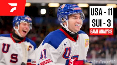 Team USA Defeats Switzerland 11-3 at WJC