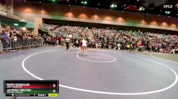 115 lbs Cons. Round 7 - Faith Gonzales, West Wendover vs Alyeena Nguyen, Central Catholic