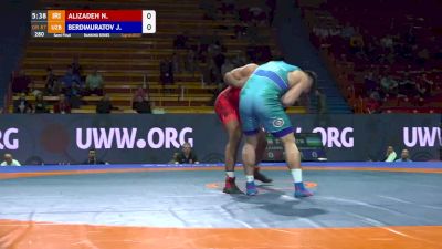 87 kg Semifinal - Naser Alizadeh, IRI vs Jalgasbay Berdimuratov, UZB