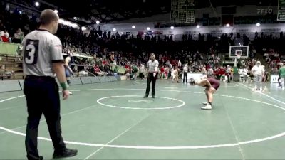 182 lbs Champ. Round 1 - Silas Frye, Greenfield-Central vs Nolan Buckman, Brebeuf Jesuit Preparatory