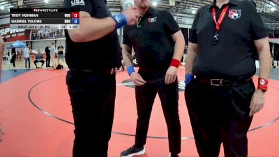61 kg Champ. Round 1 - Troy Hohman, Wolfpack Wrestling Club vs Gabriel Tulone, MontCo Wrestling Club