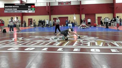 126 lbs Final - Brayden Boccia, Milford,Doughboy vs Charles Ford, Milo Wrestling Club