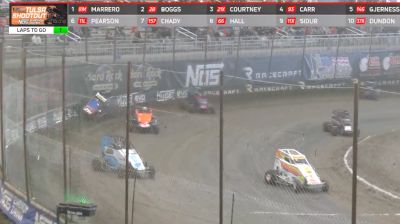 Tyler Courtney Into Wall During Chaotic Heat Finish At Tulsa Shootout