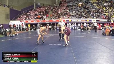 133 lbs Semis & 3rd Wb (16 Team) - Chance Suddeth, Augsburg vs Teague Holzer, Wisconsin-La Crosse