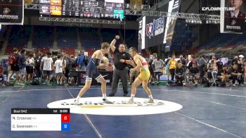 126 lbs Rnd Of 32 - Nico Crosnoe, Washington vs Cael Swensen, Minnesota