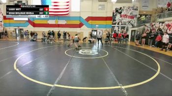 215 lbs Champ. Round 1 - Evan Molinar Muela, South vs Cody Witt, Central