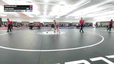 150 lbs Quarters - Connor Miller vs Luke Black, Temecula Valley High School Wrestling