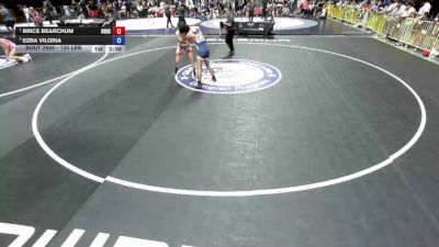 120 lbs 5th Place Match - Brice Bearchum, Red Bluff High School Wrestling vs Ezra Viloria