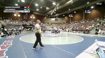 3A 157 lbs 3rd Place Match - Jack Burdick, Carbon vs Saxton Stradinger, Union
