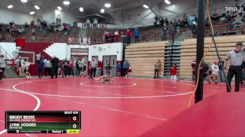 63-68 lbs Semifinal - Lyrik Hodges, Rhyno WA vs Brody Besse, Bulldog Premier WC