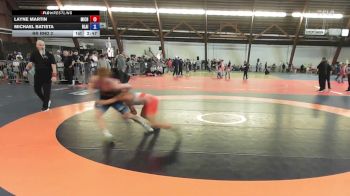 125A lbs Rr Rnd 2 - Layne Martin, Michigan Premier vs Michael Batista, Blair Academy
