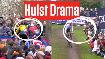 Van Der Poel Spitting, Pidcock Headbutting