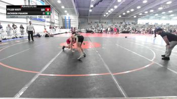 138 lbs Rr Rnd 1 - Tyler Watt, Capital City Wrestling Club vs Jackson Fearon, Filipe Trained Wrestling Academy