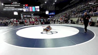 135 lbs Cons. Rd Of 32 - Meadow Mahlmeister, MT vs Josie Holman, MO