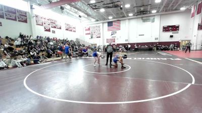 132 lbs Consi Of 8 #1 - Grant Wilmot, Nonnewaug vs Taydian Serrano, Bacon Academy