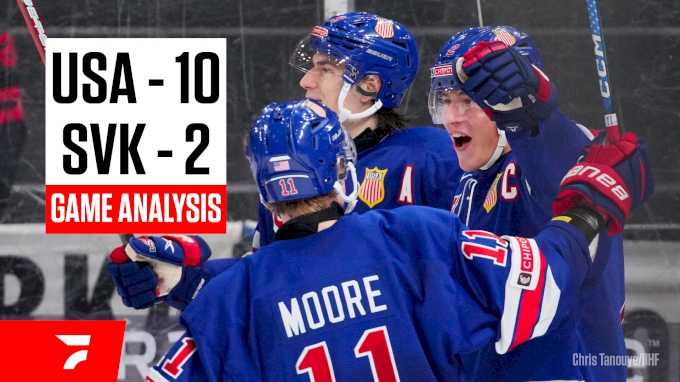 Team USA Finishes World Juniors Preliminary Round Atop Group B