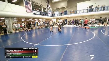 144 lbs Cons. Round 5 - Benjamin Farley, Emery vs George Mansfield, Empire Battle School