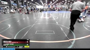 100 lbs Rd# 6- 9:00am Saturday Final Pool - Camden Hook, POWA vs Bryce Siem, Minnesota Funky Singlets